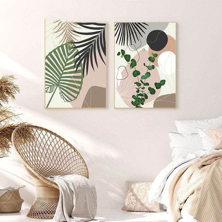 Tropical Leaf Canvas Art