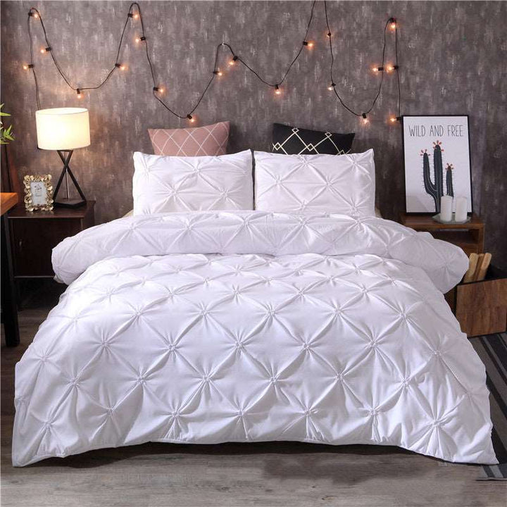 Polyester Plain Quilt Cover