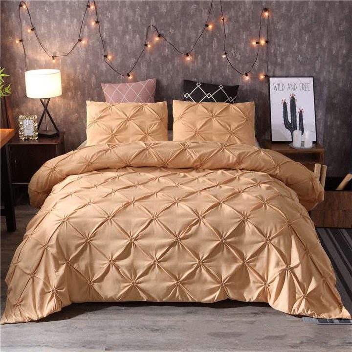 Polyester Plain Quilt Cover