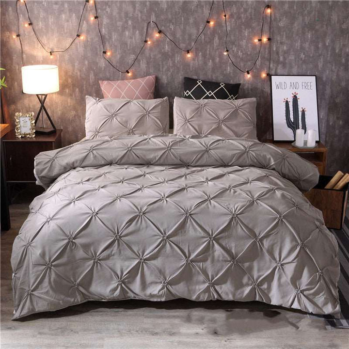 Polyester Plain Quilt Cover