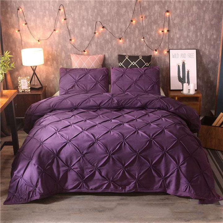 Polyester Plain Quilt Cover