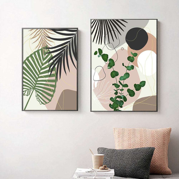 Tropical Leaf Canvas Art