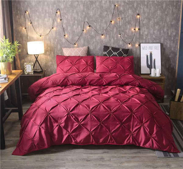 Polyester Plain Quilt Cover