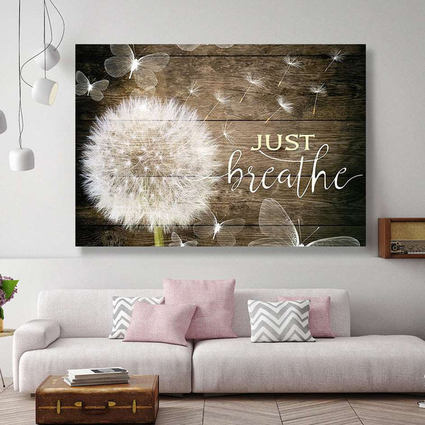 Dandelion Canvas Art