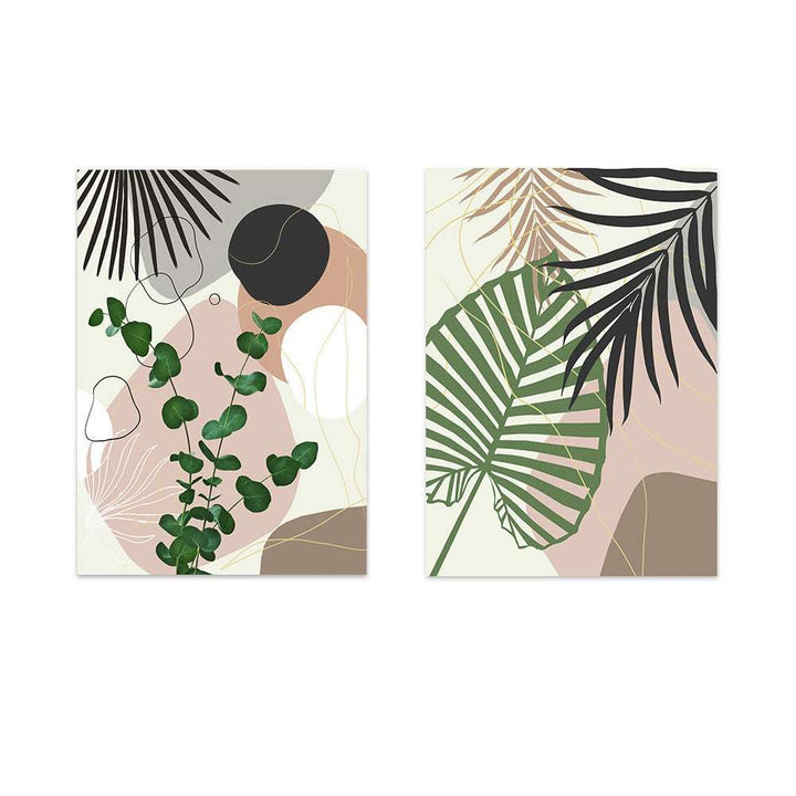 Tropical Leaf Canvas Art